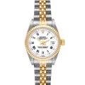 Rolex Datejust Steel Yellow Gold Diamond Dial Ladies Watch 69173 Box Papers
