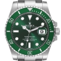 Rolex Submariner Hulk Green Dial Bezel Steel Mens Watch 116610LV Box Card