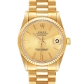 Rolex President Datejust 31 Midsize Yellow Gold Ladies Watch 68278