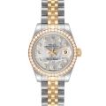 Rolex Datejust 26 Steel Yellow Gold Meteorite Diamond Dial Ladies Watch