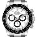 Rolex Daytona Ceramic Bezel White Dial Steel Mens Watch 116500 Unworn