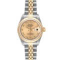 Rolex Datejust Steel Yellow Gold Roman Dial Ladies Watch 79173 Box Papers