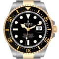 Rolex Seadweller Black Dial Steel Yellow Gold Mens Watch 126603 Unworn