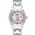 Rolex Pearlmaster White Gold Mother of Pearl Diamond Ladies Watch 80319