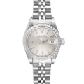 Rolex Date Silver Dial Jubilee Bracelet Steel Ladies Watch 69240