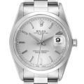 Rolex Date Silver Dial Oyster Bracelet Automatic Mens Watch 15200