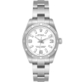 Rolex Nondate Ladies White Dial Oyster Bracelet Ladies Watch 176210