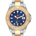 Rolex Yachtmaster Midsize 35mm Steel Yellow Gold Mens Watch 168623