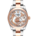 Rolex Datejust Midsize Steel Rose Gold Goldust Dream MOP Ladies Watch 178241 Box Card