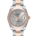 Rolex Datejust 31 Midsize Steel Rose Gold Ladies Watch 178241 Box Papers