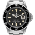 Rolex Submariner Date Steel Black Dial Mens Vintage Watch 1680