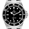 Rolex Submariner No Date 40mm 2 Liner Steel Mens Watch 14060 Box Papers