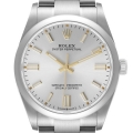 Rolex Oyster Perpetual Silver Dial Steel Mens Watch 126000 Unworn Rolex Oyster Perpetual Silver Dial Steel Mens Watch 126000 Unworn