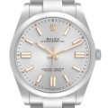 Rolex Oyster Perpetual 41mm Automatic Steel Mens Watch 124300 Box Card