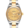 Rolex Datejust Midsize 31 Steel Yellow Gold Ladies Watch 68243