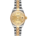 Rolex Datejust Steel Yellow Gold Diamond Dial Ladies Watch 79173 Box Papers