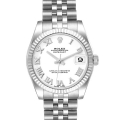 Rolex Datejust Midsize 31 Steel White Gold Ladies Watch 178274