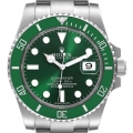 Rolex Submariner Hulk Green Dial Bezel Steel Mens Watch 116610LV Box Card