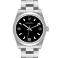Rolex Midsize 31mm Black Dial Automatic Steel Ladies Watch 67480 Rolex Midsize 31mm Black Dial Automatic Steel Ladies Watch 67480