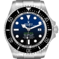 Rolex Seadweller Deepsea 44 Cameron D-Blue Dial Mens Watch 126660 Box Card