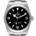 Rolex Explorer I Black Dial Stainless Steel Mens Watch 114270