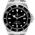 Rolex Seadweller 4000 Black Dial Steel Mens Watch 16600 Box Papers