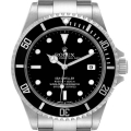 Rolex Seadweller 4000 Black Dial Steel Mens Watch 16600 Box Papers Rolex Seadweller 4000 Black Dial Steel Mens Watch 16600 Box Papers