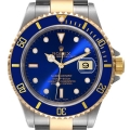 Rolex Submariner Blue Dial Steel Yellow Gold Mens Watch 16613 Rolex Submariner Blue Dial Steel Yellow Gold Mens Watch 16613