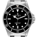 Rolex Submariner 40mm No Date 2 Liner Steel Mens Watch 14060