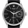 Rolex Cellini Date White Gold Black Dial Automatic Mens Watch 50519 Card Rolex Cellini Date White Gold Black Dial Automatic Mens Watch 50519 Card