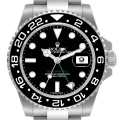 Rolex GMT Master II Black Dial Ceramic Bezel Steel Mens Watch 116710