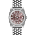 Rolex Cellini Cestello White Gold Mother of Pearl Diamond Ladies Watch 6311