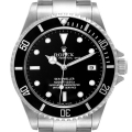 Rolex Seadweller 4000 Black Dial Steel Mens Watch 16600 Box Papers