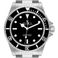 Rolex Submariner 40mm No Date 2 Liner Steel Mens Watch 14060 Box Papers