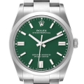 Rolex Oyster Perpetual Green Dial Steel Mens Watch 126000 Unworn Rolex Oyster Perpetual Green Dial Steel Mens Watch 126000 Unworn