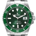 Rolex Submariner Hulk Green Dial Bezel Steel Mens Watch 116610LV Box Card