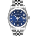 Rolex Datejust 31 Midsize Blue Dial Steel Ladies Watch 78240