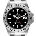 Rolex Explorer II Black Dial Automatic Steel Mens Watch 16570 Box Papers