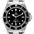 Rolex Submariner 40mm Non-Date 4 Liner Steel Mens Watch 14060 Box Card