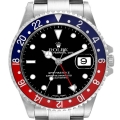 Rolex GMT Master II Blue Red Pepsi Bezel Steel Mens Watch 16710 Box Papers Rolex GMT Master II Blue Red Pepsi Bezel Steel Mens Watch 16710 Box Papers