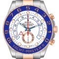 Rolex Yachtmaster II Steel Rose Gold Mens Watch 116681