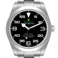 Rolex Oyster Perpetual Air King Green Hand Steel Mens Watch 116900 Box Card