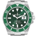 Rolex Submariner Hulk Green Dial Bezel Steel Mens Watch 116610LV Box Card