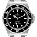 Rolex Submariner No Date 40mm 4 Liner Steel Mens Watch 14060 Box Card