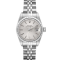Rolex Date Silver Dial Jubilee Bracelet Steel Ladies Watch 69240