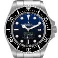 Rolex Seadweller Deepsea Cameron D-Blue Steel Mens Watch 116660 Box Card