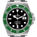 Rolex Submariner Kermit Green Ceramic Bezel Mens Watch 126610LV Unworn