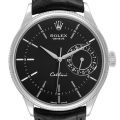 Rolex Cellini Date 18K White Gold Automatic Mens Watch 50519 Box Card