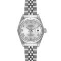 Rolex Datejust Steel White Gold Silver Dial Ladies Watch 69174 Rolex Datejust Steel White Gold Silver Dial Ladies Watch 69174