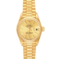 Rolex President Datejust 26mm 18k Yellow Gold Ladies Watch 79178